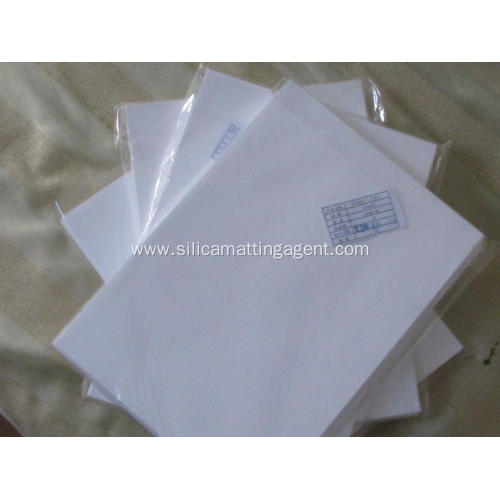 Semi-transparent Matte Laser Film Material Silica Powder